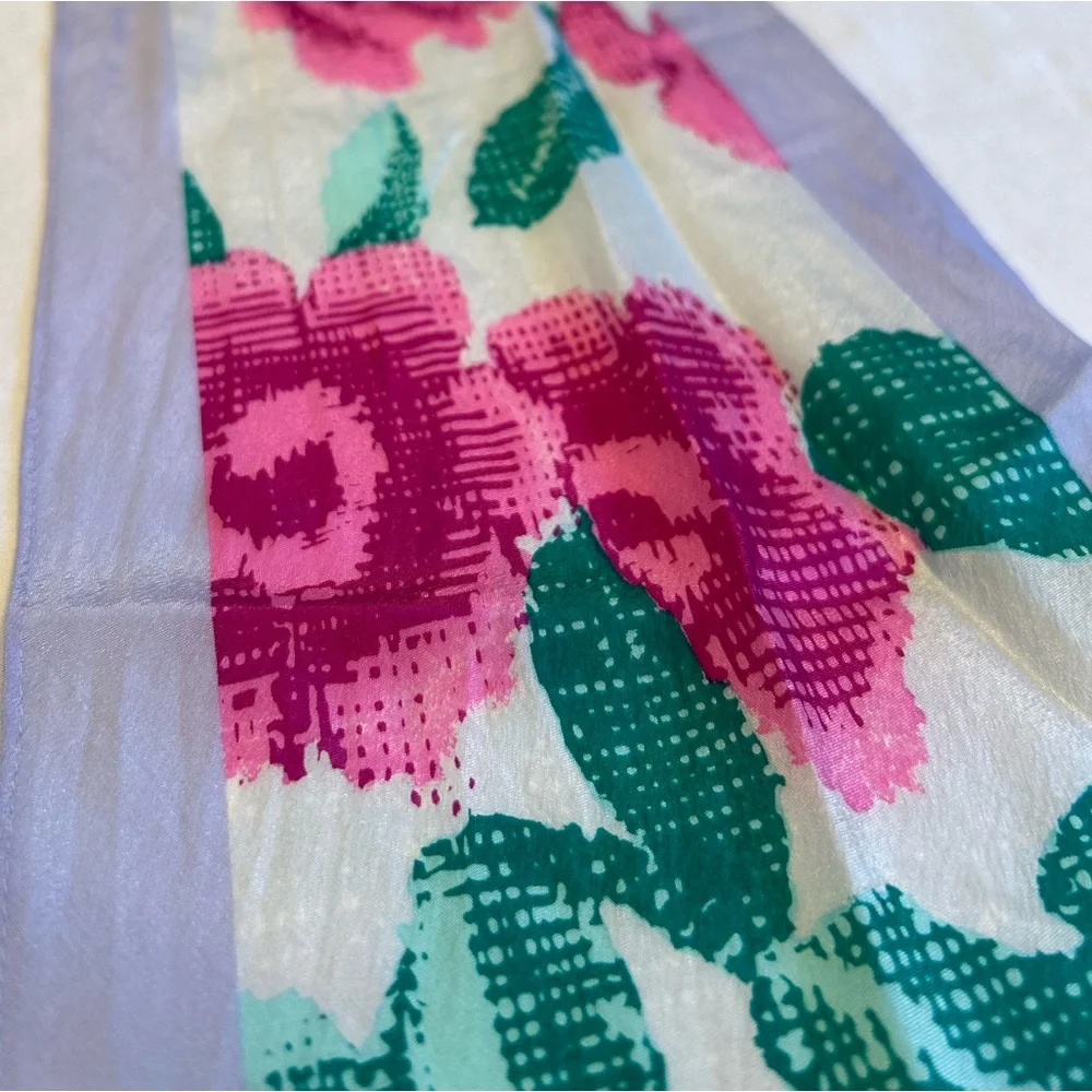 Vintage Vera Floral Scarf